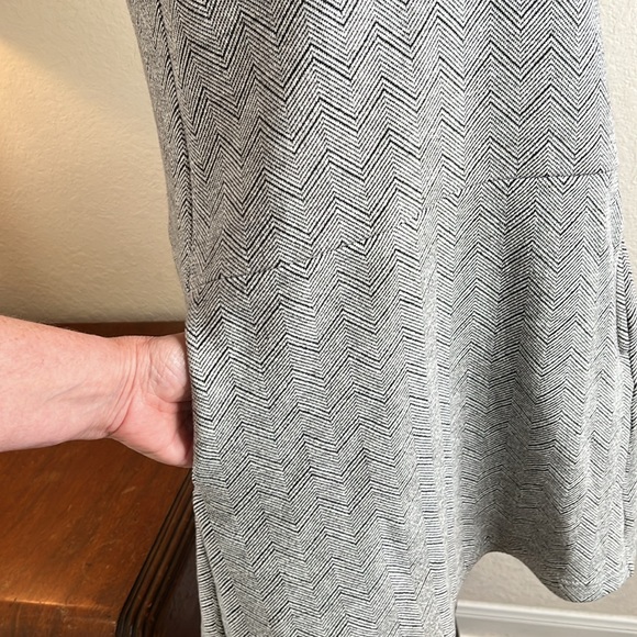 Free People | Mock Turtle Neck Sleeveless Dress with Pockets | Size Large - Picture 2 of 10